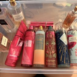 Bath & Body Works + Victoria Secret Body Sprays