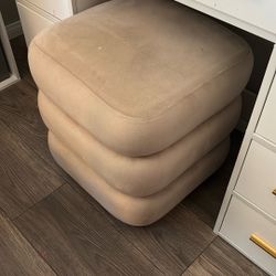 Suede Stool
