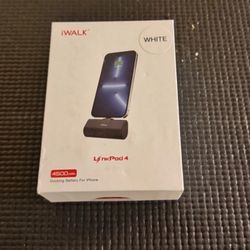 iWalk LinkMe 4 Wireless Charger - White - NEW