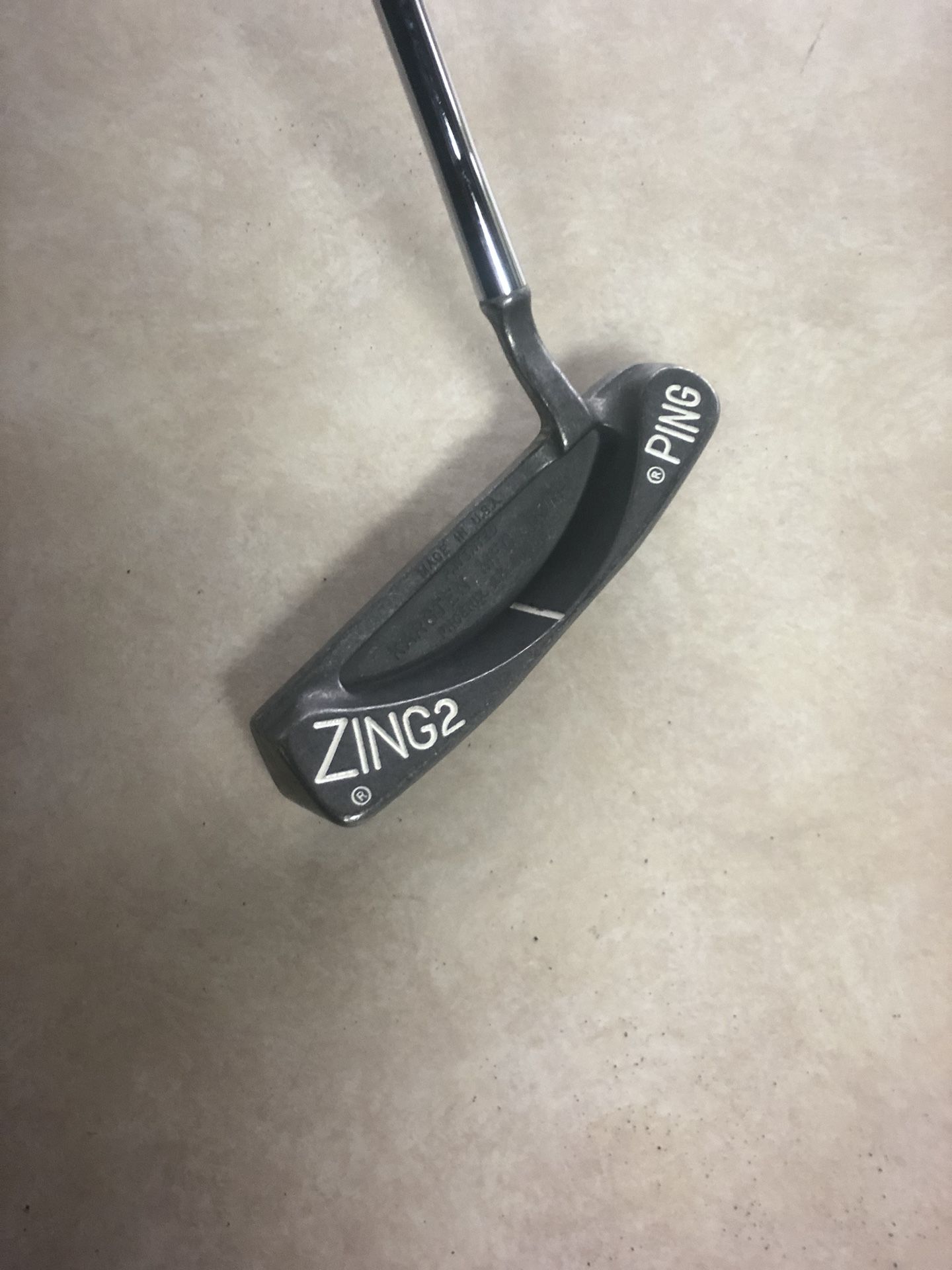 Left Handed Ping Zing 2 Putter Golf Club