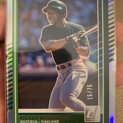 2025 Ricky Henderson silver Die-Cut  /75