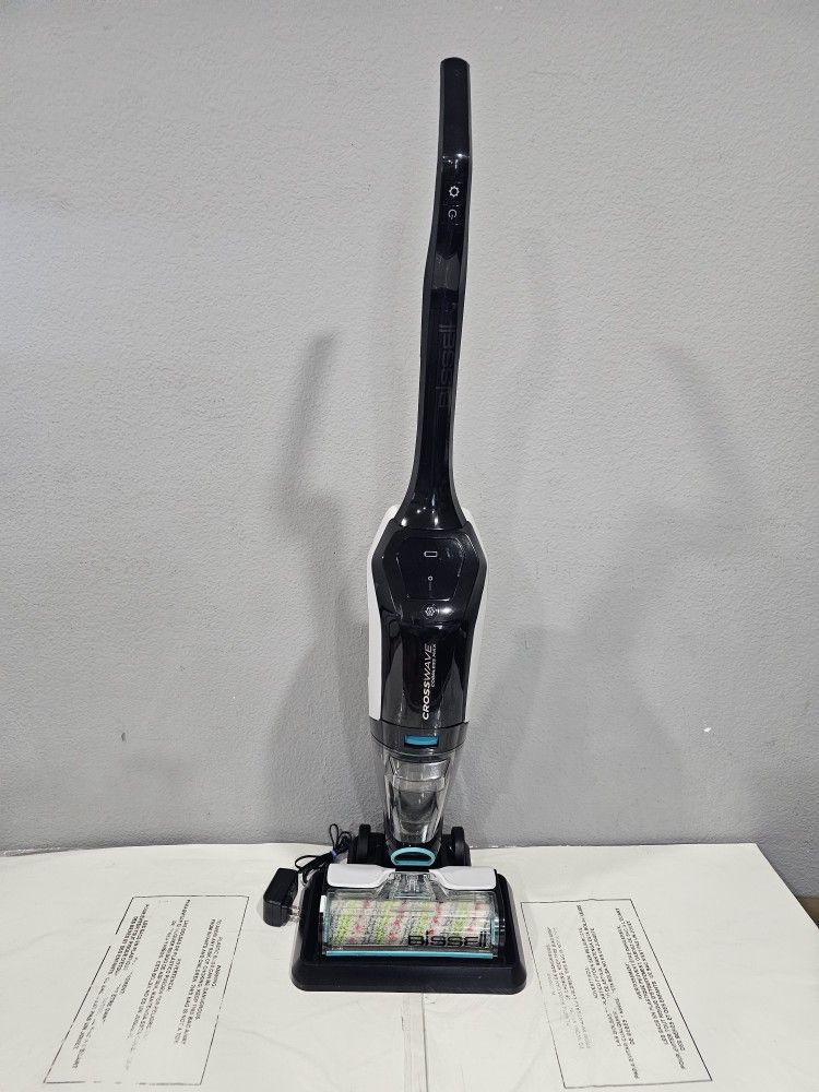 bissell crosswave cordless max wet dry vacuum floor washer cleaner mop