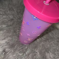 Custom/personalized Reusable Color Changing Cup ✨