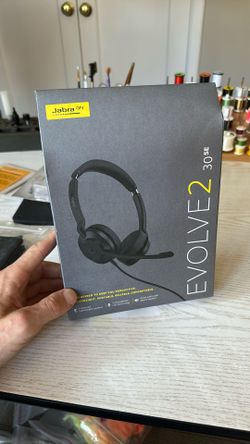 Jabra Evolve2 30SE Wired headphone / microphone