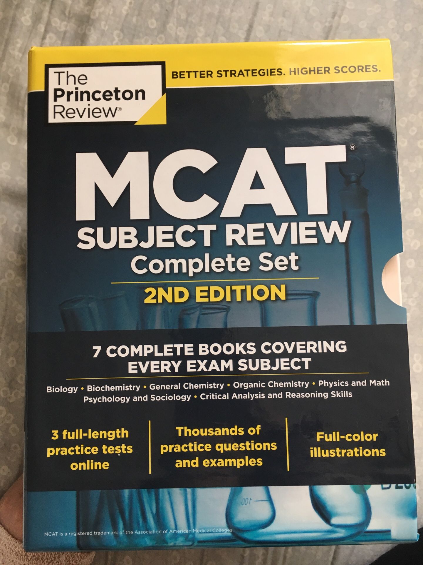 Princeton Review 2nd Edition MCAT subject review complete set