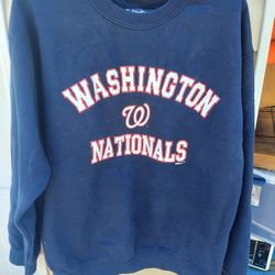 Washington Nationals Sweatshirt Size Large