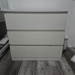 White IKEA Dresser