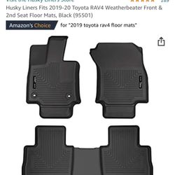 2019-2020 Toyota Rav 4 Husky Liner Front & Rear