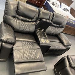 Madrid reclining two-piece living room set $899