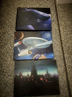 3 Star Trek Pictures With Lights 