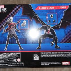 Marvel Legends Spiderman Venom And Knull 2 Pack Set