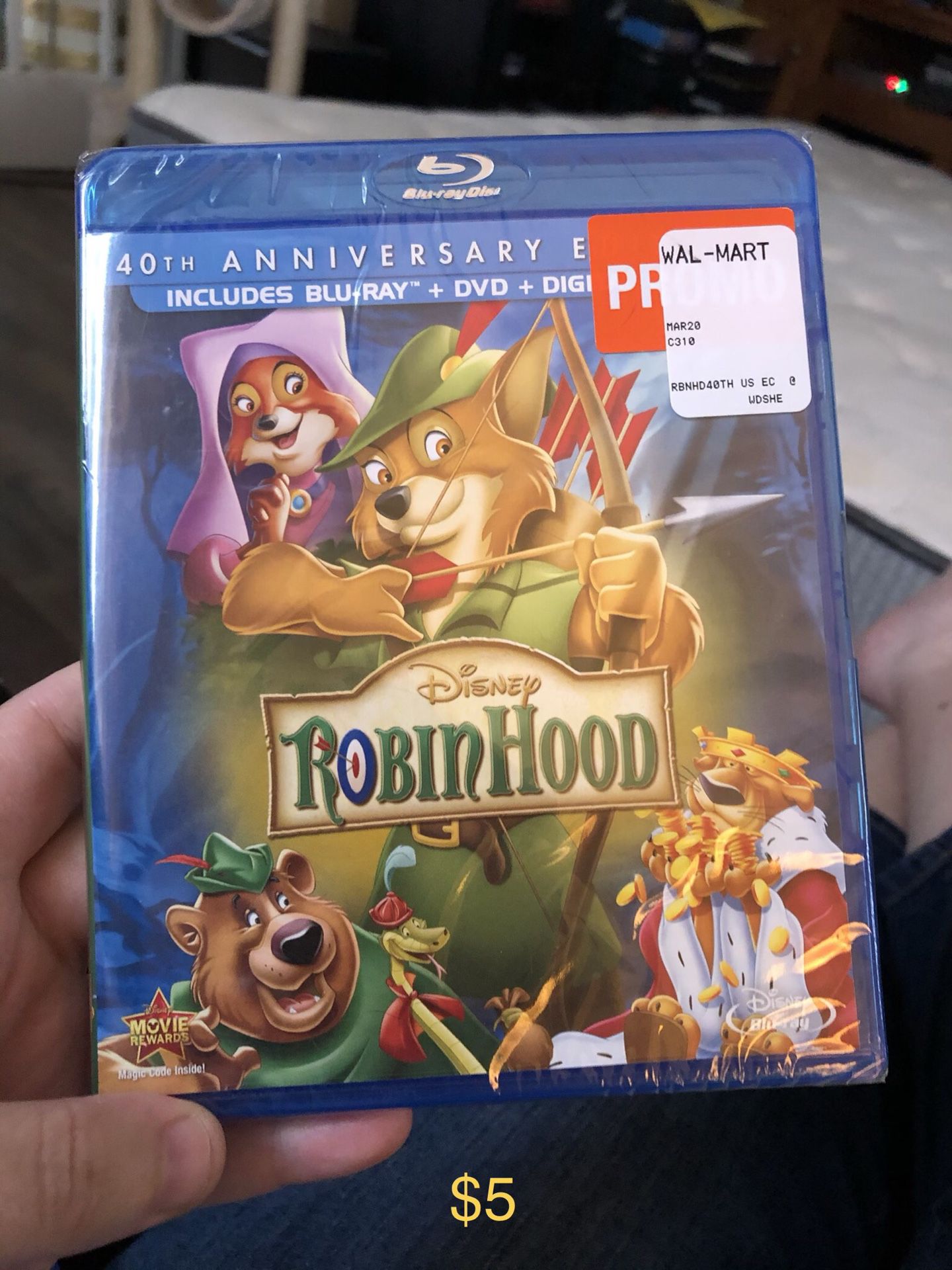 Disney movies Blu-ray & dvd $5 each