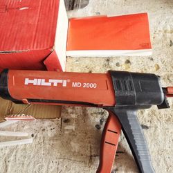 Hilti epoxy caulking gun