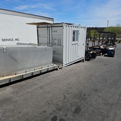 9 ft x 8 ft conex, shipping container