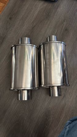 NEW UNIVERSAL STEEL MUFFLERS