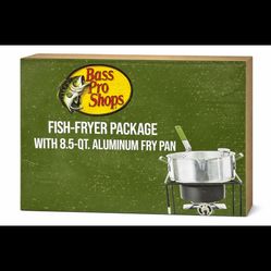 Bass Pro Shops Fish Fryer Package with 8.5-Qt. Aluminum Fry Pan