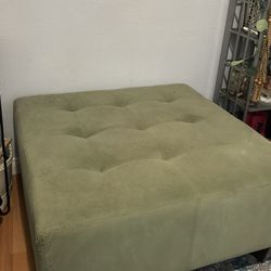 Green Ottoman 36X36”