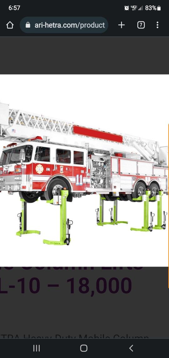 Heavy Duty Lifts Commercial ARI HETRA HDML-8