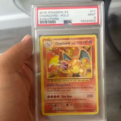 Charizard Evolutions PSA 9