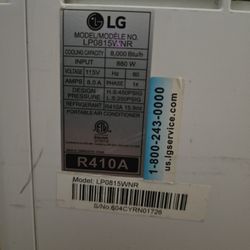 LG Portable Stand Up AC Unit 