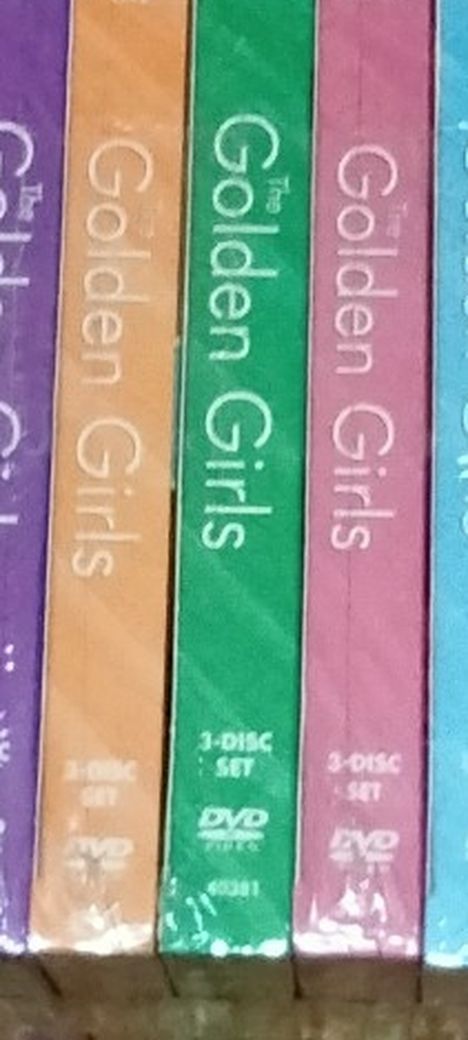 The Complete 7 Seasons of The Golden Girls DVD's