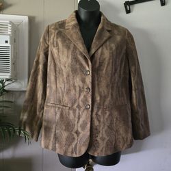 Chico's Karinna Pattern Jacket - New. $20