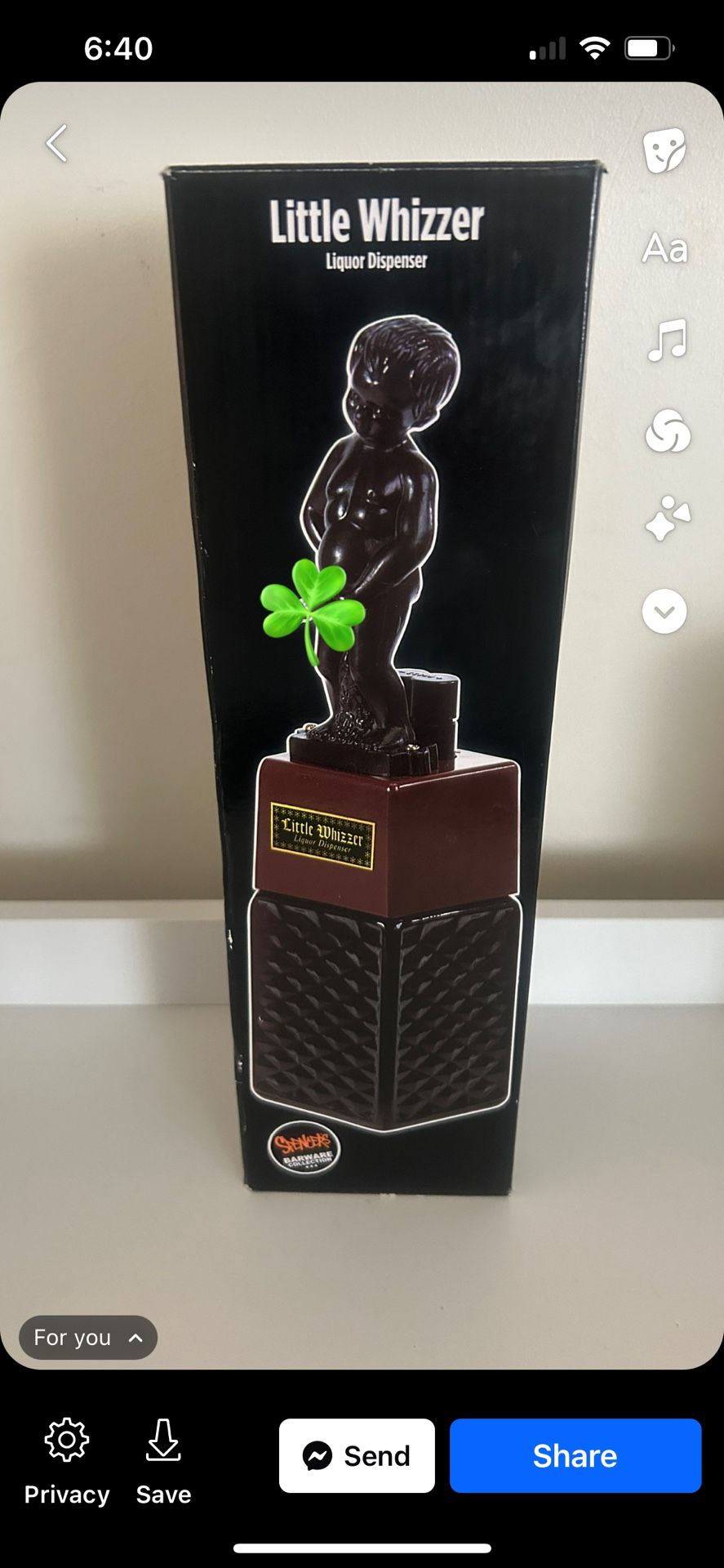 Liquor Dispenser