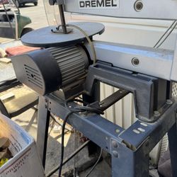 Dremel 16" Scroll Saw 1671 Two Speed Tested Works   W/ Stand