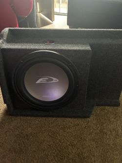 Subwoofer Alpine E 12”
