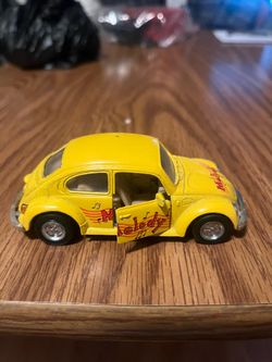 Vintage1/36 Welly Die Cast Volkswagen Beetle 1303 Yellow