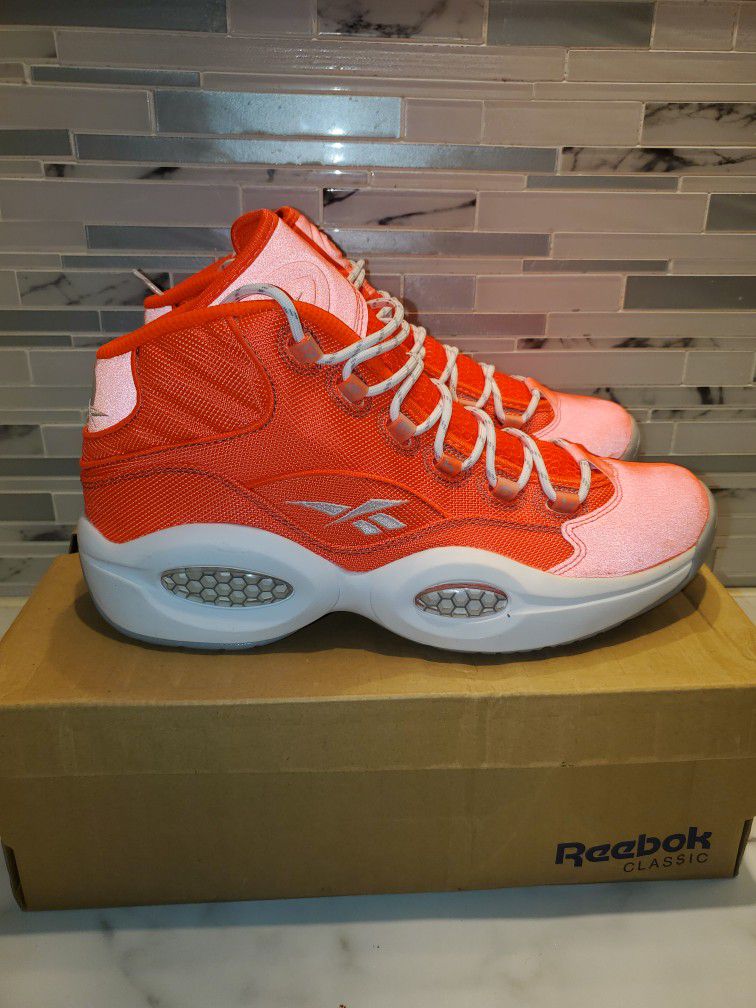 Reebok Iverson Question Mid Only The Strong Survive Edition.  Size 11 Men's 