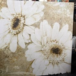 Daisy Canvas 30x30