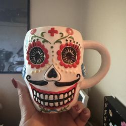 Sugar Skull Mug 