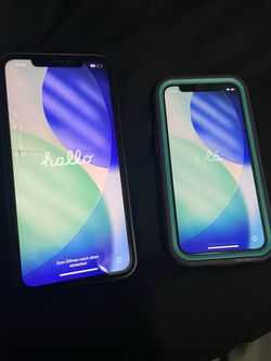 2 iPhone Bundle – iPhone 11 Pro Max + iPhone 12 Mini 128GB – $425 OBO