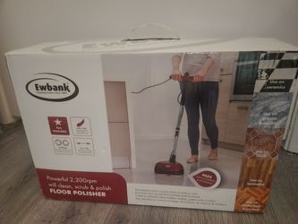 Ewbank - EP170 Cleaner, washing machine, scrubber, scouring pad and full floor polish, 2200 rpm - 3.6 kg - Red