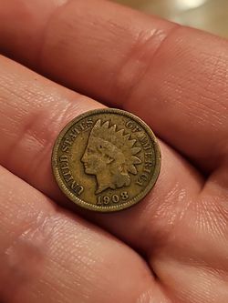 1908 indian head penny