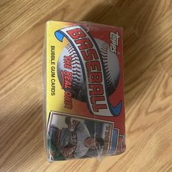 Unopened Box Of 36 Wax Packs