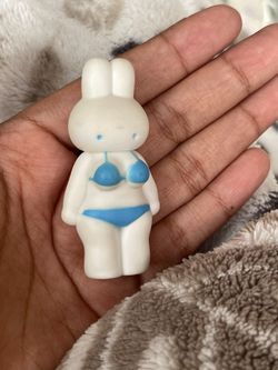 Girl Bunny Figurine 