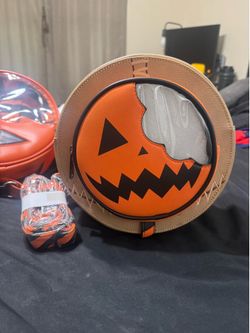 Loungefly Trick o Treat Sam backpack and wallet