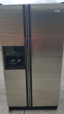 Whirlpool stainless steel refrigerator