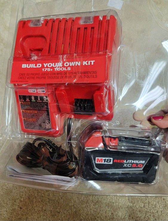 M18 18-Volt Lithium-Ion XC Starter Kit with One 5.0Ah Battery and Charger