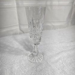 Set of 12 Elegant Waterford Crystal Champagne Flutes