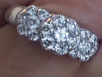 14k Diamond Ring