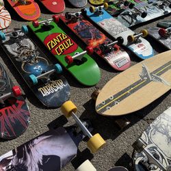 Skateboard and deck