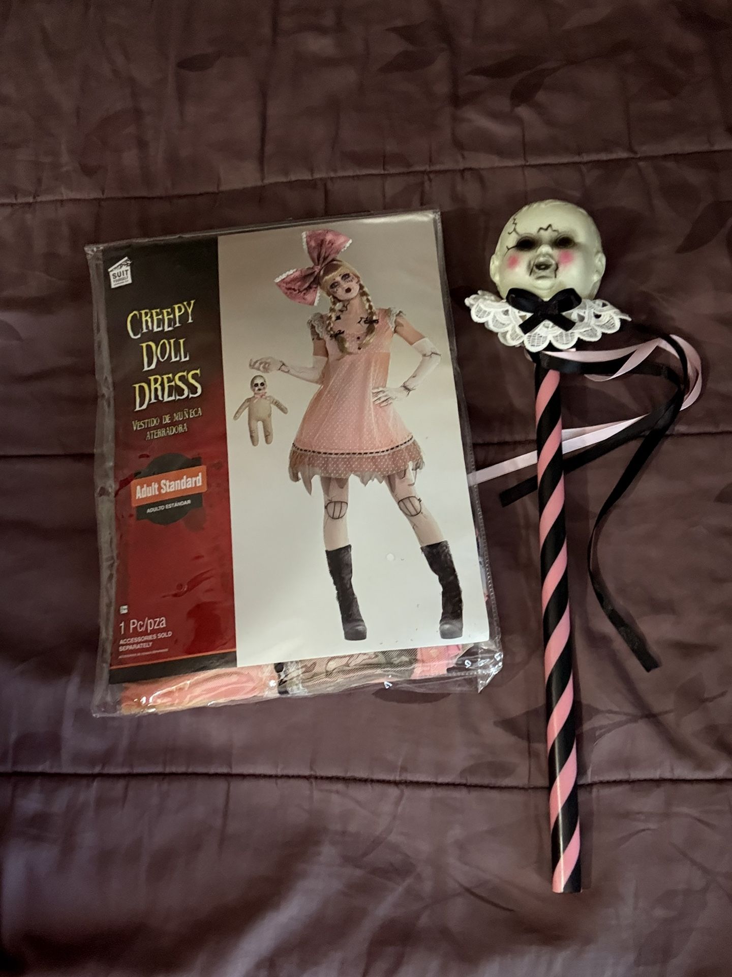 Creepy Doll Halloween Costume 