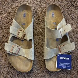 Birkenstock Arizona Soft Footbed - Suede (Unisex) Size 46 Men 13-13.5  BRAND NEW