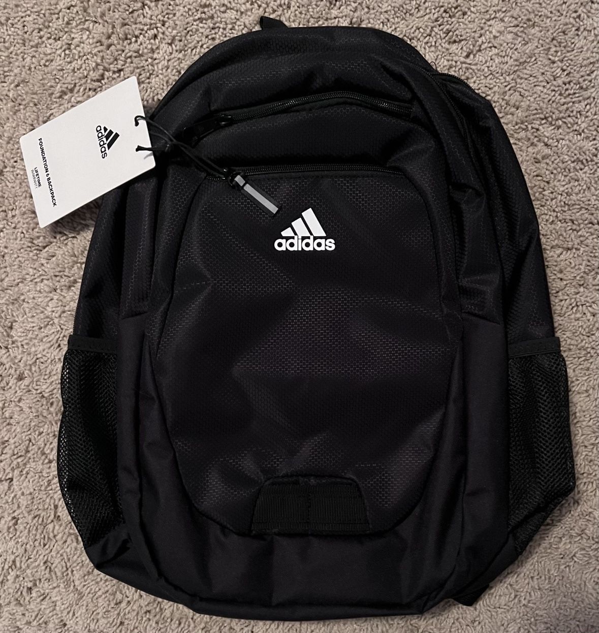 Brand New Black Adidas Backpack  