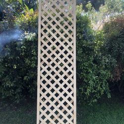 Lattice Fence Panel, Fence Topper 24”x96” NEW