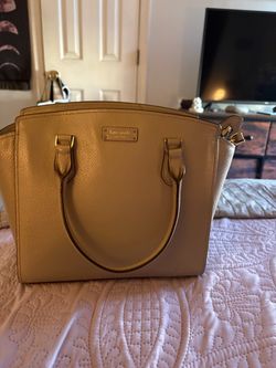 Grey Kate Spade Purse
