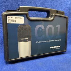 Samson C01 Studio Condenser Microphone W/Case 11046948